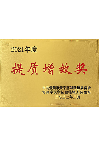 提質(zhì)增效獎